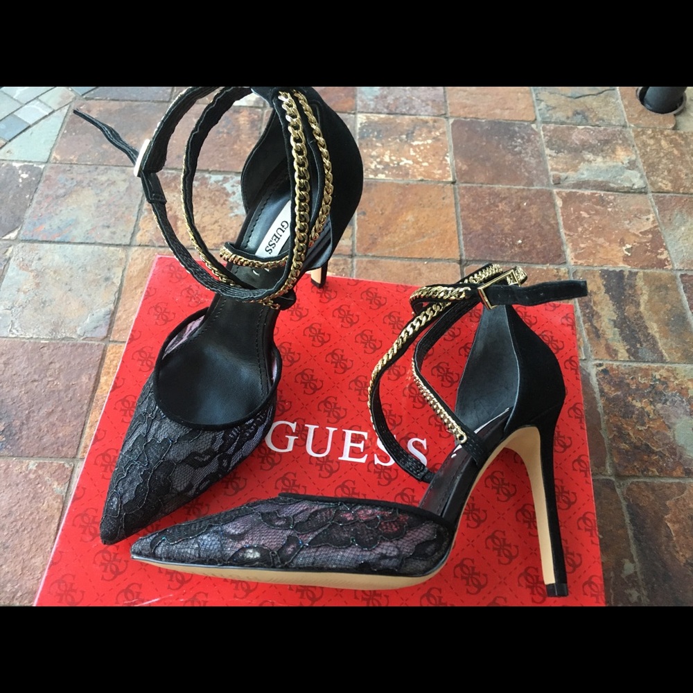 Guess Black Heels